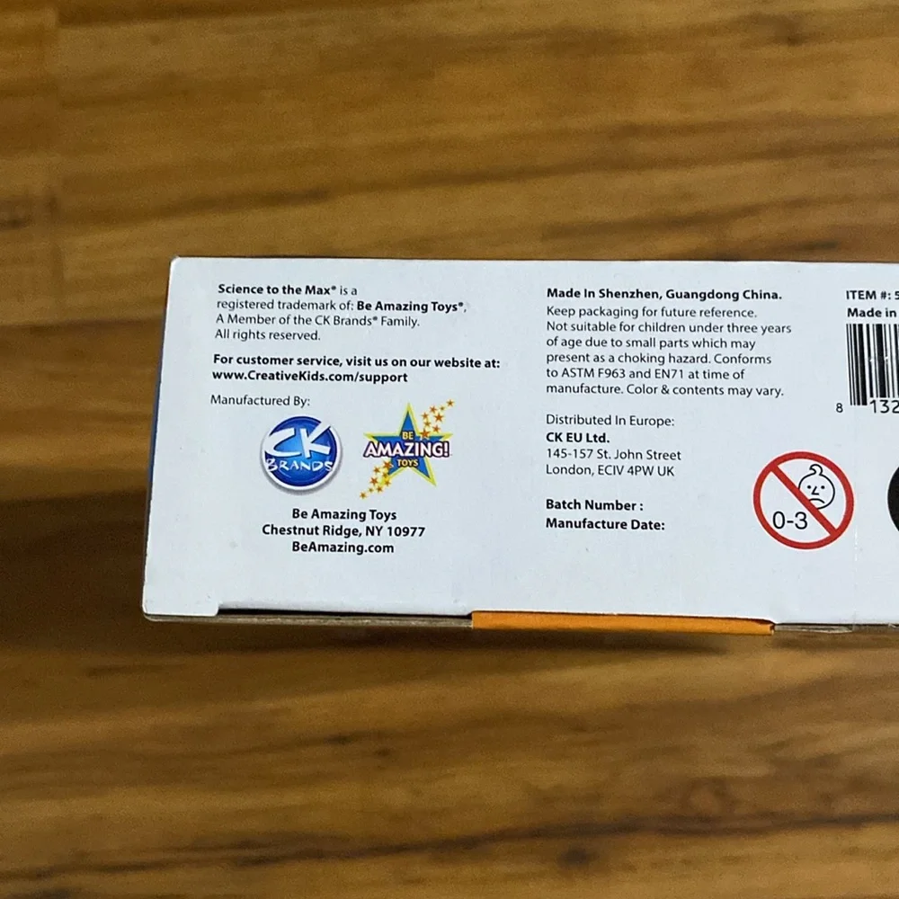 Be Amazing Toys Science To The Max Cylinder Science Kit